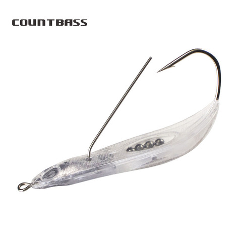 10pcs Countbass Blank Hard Lure 80mm 19.7g Sinking Minnow, Unpainted Fishing Bait,  Wobblers ► Photo 1/6