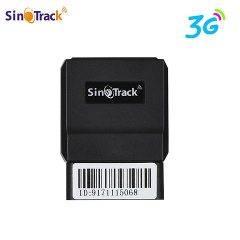 3G WCDMA GPS Tracker Mini ST-902W Builtin Battery OBD II 16PIN interface device for Car vehicle with online tracking software ► Photo 1/6