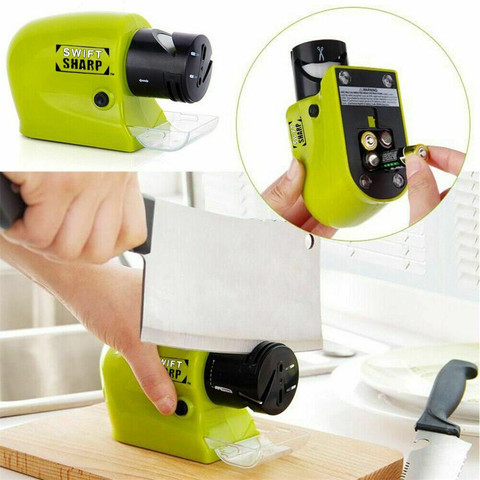 Electric Knife Sharpener Multifunctional for kitchen Knife/Knives/Scissors/Blades/Screw Drivers Blade Sharpener ► Photo 1/6