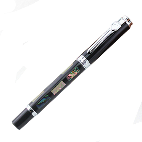 1Pcs Jinhao 8802 shell carvingl Metal Fountain Pen Business Calligraphy Pen Standard F Nib Office Gift Ink Pen ► Photo 1/6