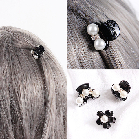 1PC Hair Accessories Hair Claw Barrettes Korean High Quality Mini Hair Clips 2022 New Women Fashion Exquisite Girls Pearl ► Photo 1/6