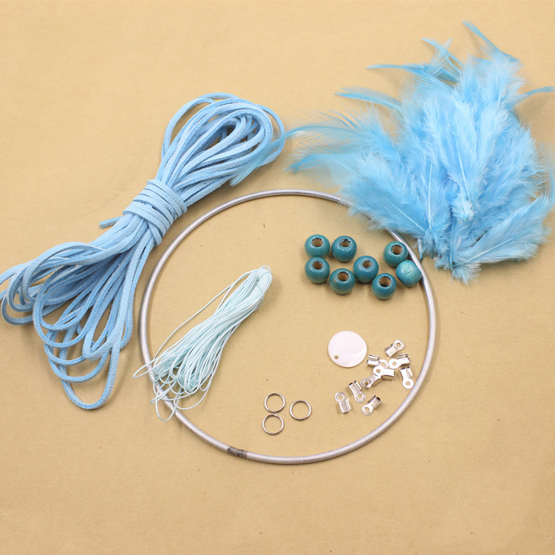 Useful DIY Crochet Feather Dream Catcher Kit Hanging Decoration Wall Ornament UK ► Photo 1/6