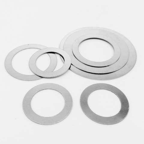 10/50pcs M3 to M25 DIN988 304 Stainless Steel Ultra Thin Flat Washer Adjusting Ultrathin Shim Plain Gasket Thick 0.1 0.2 0.3mm ► Photo 1/6