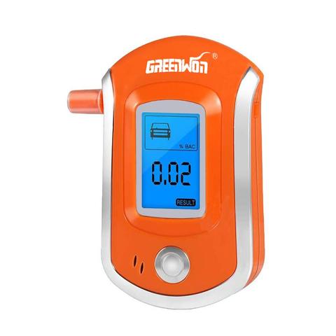 GREENWON Digital Breath Alcohol Tester Breathalyzer AT6000 alcohol breath tester breathalzyer lock box ethyl alcohol detector ► Photo 1/6