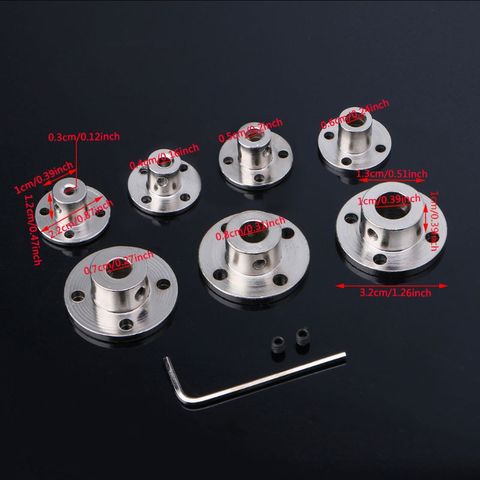 Hot New 4mm Rigid Flange Coupling Motor Guide Shaft Coupler Motor Connector High Quality Flange Coupler ► Photo 1/6