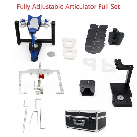 Dental Lab Fully Adjustable Jaw Frame Anatomical Articulator Gilbach Mechanic Facial Arch Arrangement Guide Plate Transfer Table ► Photo 1/1