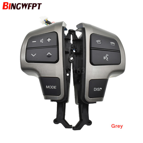 New Buttons Bluetooth Phone For Toyota LAND CRUISER 200 2008-2011 Steering Wheel Audio Control Switch ► Photo 1/6