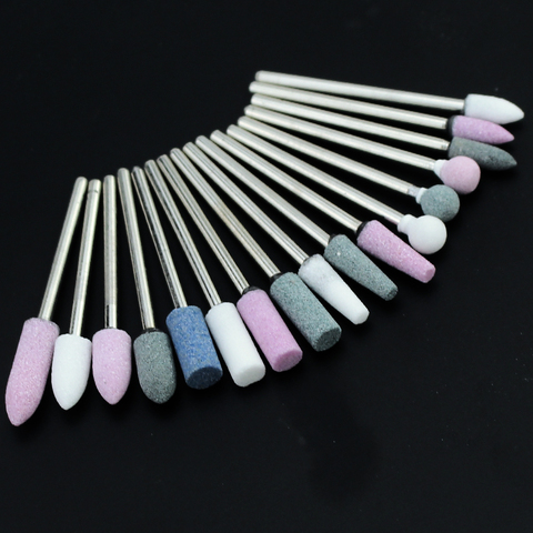 1pc Ceramic Stone Nail Drill Bits Milling Cutter For Manicure Ceramic Pedicure Holder Nail Files Manicure Cutter Nail Art Tools ► Photo 1/6