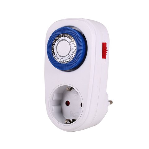 Timer Switch Smart Countdown Switch Socket 24 Hours Plug in Mechanical Grounded Programmable Indoor Auto Power off ► Photo 1/6