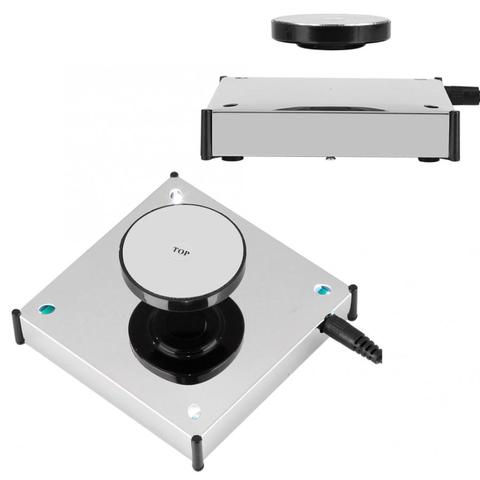 360 Degree Rotating Magnetic Display Base Floating Show Shelf Platform LED Light Holder Mount Panel Display Base Shelf Bracket ► Photo 1/6