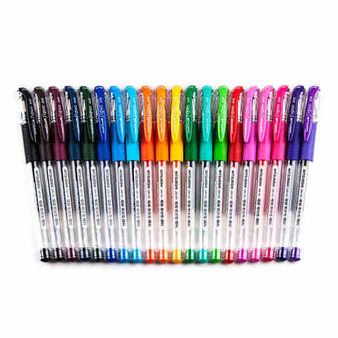 Uni-ball Signo Broad Um-153 Gel Pen 1.0 Mm Japan White - Gel Pens -  AliExpress