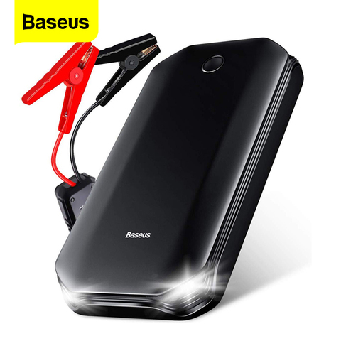 Baseus Car Jump Starter Power Bank 12V Auto Starting Device 800A Car Booster Battery Jumpstarter Emergency Buster Jumper Start ► Photo 1/6