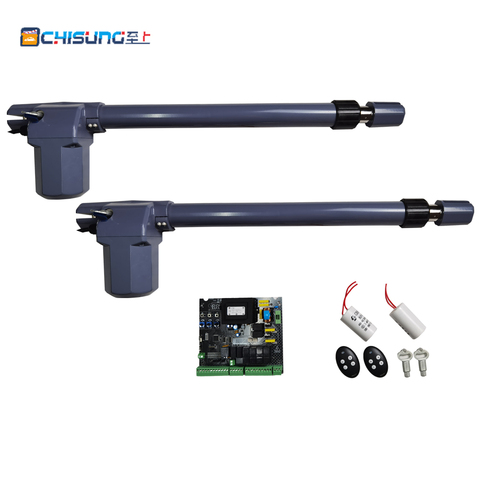 New Type Double Swing gate opener AC220V 110V automatic Swing door gate linear actuator  433mhz controller board ► Photo 1/6
