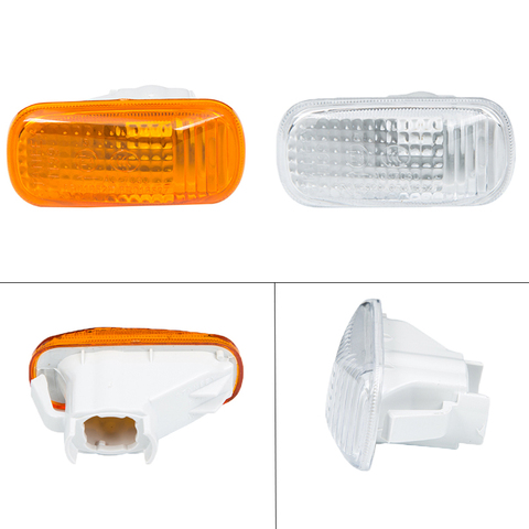 Car Side Marker Light Amber/Clear Lens Fender Turn Signal Lamp Indicator Housing For Honda CRV Civic Fit Accord ► Photo 1/6