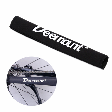 1pc Bicycle Frame Protection Ultralight MTB Bike Frame Protector Chain Rear Fork Guard Cover Cycling Chain Cover Black ► Photo 1/6