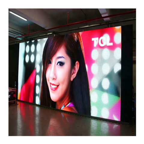 ali express led sign P10 Indoor module led ekran 320x160mm module resolution 32x16dots full color led display ► Photo 1/6