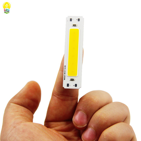 10pcs/lot manufactur 2022 new DC 5v 2W LED COB strip bar light source 60*15mm Warm cold white for DIY USB light ► Photo 1/6