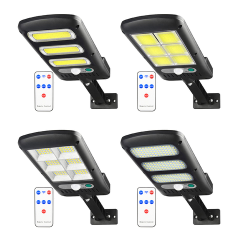 Outdoor Decorative Walkway Landscape COB Waterproof Solar Wall Light Human Motion Sensor Remote Control Security Lamp ► Photo 1/6