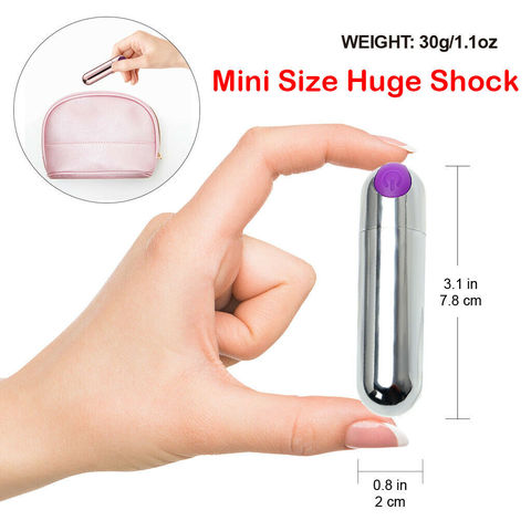 2022 New Fashion 10 Vibration Modes Waterproof Rechargeable Mini Vibrator Wireless Massager Women Magic Multi Speed Wand Massage ► Photo 1/6