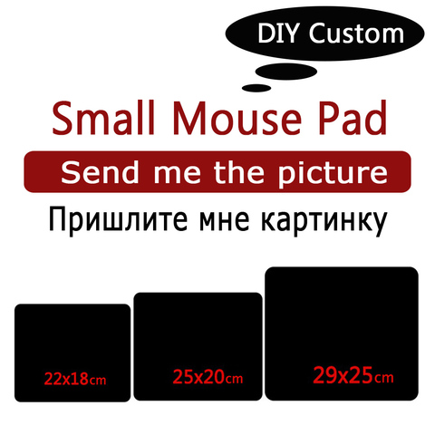 Small Mouse Pad DIY Custom Cute Square Mouse Pad Fortnight Pc Gamer Complete Mini Pc Carpet Anime Laptop Kawaii Gaming 22x18cm ► Photo 1/6