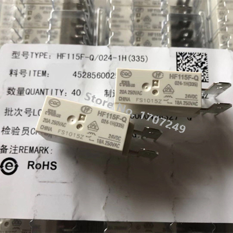 100% Original HONGFA HF JQX-115F-Q 024-1H HF115F-Q 012-1H JQX-115F-Q-012-1H JQX-115F-Q-024-1H HF115F-Q-012-1H HF115F-Q-024-1H ► Photo 1/3