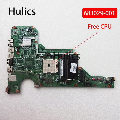 Hulics Original 683029-501 683029-001 Mainboard for HP Pavilion G4-2000 G6 G6-2000 G7 Laptop Motherboard DA0R53MB6E0 DA0R53MB6E1 ► Photo 1/4