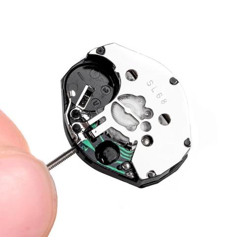 Small Replacement Quartz Watch Movement SL68 Movement Ligne Shellhard Repair 6 Clock Kits 3/4x8 Tool Accessory ► Photo 1/6