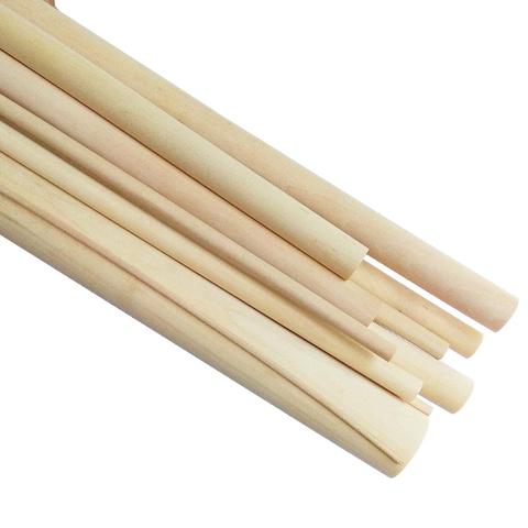 5-50mm Round Wooden Rods Sticks Premium Durable Wooden Dowel Cylinder 300mm-Length For DIY Crafts Building Model Woodworking ► Photo 1/1