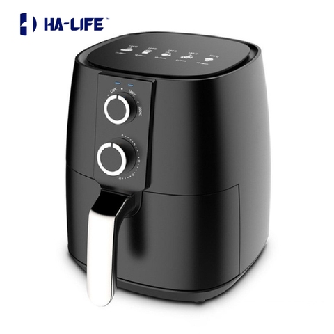 HA-Life Household Air Fryer 5L Large Capacity Intelligent Smokeless Electric Fryer Kitchen Oil-free Energy-saving French Fries ► Photo 1/5
