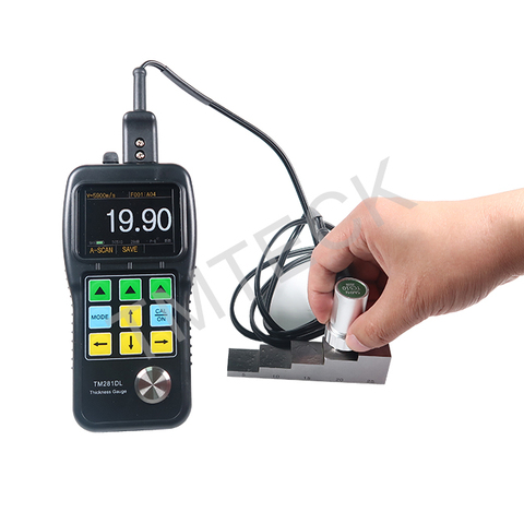 Ultrasonic thickness gauge/thickness testing/ ultrasonic tester with  A&B Scan and through coating and paint TM281DL ► Photo 1/6