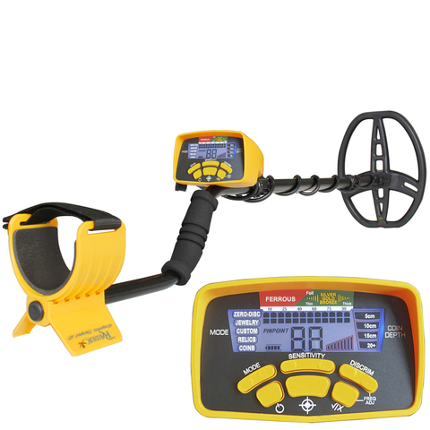 Professional Underground Metal Detector MD-6450 Gold Digger Treasure Hunter with digital display,backup light updated MD-6350 ► Photo 1/6