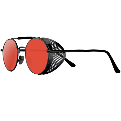 2022 Retro Round Metal Sunglasses Men Women Brand Designer Steampunk Vintage Glasses Oculos De Sol Shades UV Protection ► Photo 1/6