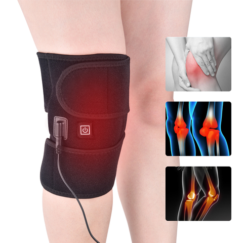 Knee Brace Physiotherapy Heating Therapy Knee Support Brace Old Cold Leg Arthritis Injury Pain Rheumatism Rehabilitation ► Photo 1/6