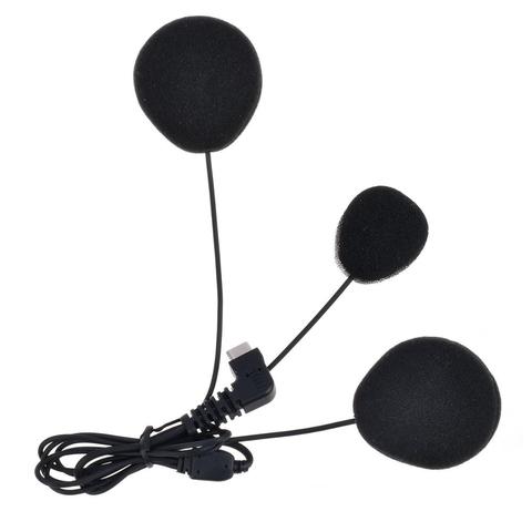 fodsports headset with soft microphone Stereo earphone only for BT-S1 BT-S2 BT-S3 motorcycle helmet intercom ► Photo 1/4