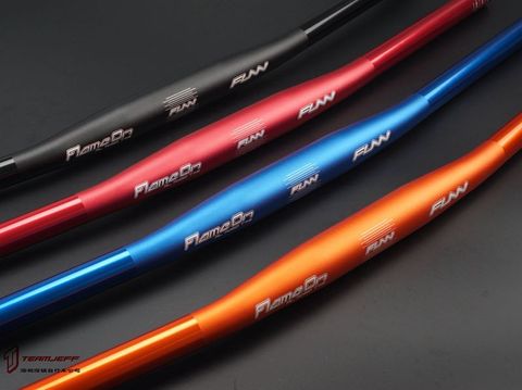 FUNN FLAME ON MTB Ultra Light Straight Handle Lengthened Handle 7050 Aluminum 680mm ► Photo 1/6