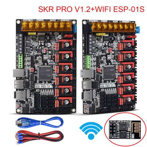 BIGTREETECH SKR PRO V1.2 Control Board 32Bit+WIFI Module 3D Printer Parts TMC2208 TMC2209 MKS GEN L For Ender 3 VS SKR V1.3 ► Photo 1/6