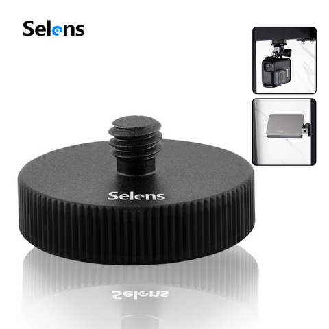 Selens Magnetic Mount Stand 1/4 20 Threaded For GoPro Hero 8 7 6 5 4 Xiaomi Yi 4k SJCAM SJ4000 EKEN H9 Action Camera Accessories ► Photo 1/6