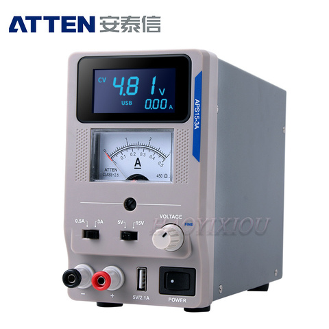 ATTEN APS15-3A Single-Channel Linear APS1503 Stabilized DC Power Supply Mobile Phone Computer Maintenance Linear DC Power Supply ► Photo 1/6