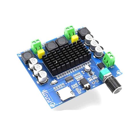 KYYSLB DC12~30V 100W*2.05.0 Bluetooth Amplifier Board TDA7498  XH-A105 Digital Amplifier Board Support AUX Onboard Potentiometer ► Photo 1/6