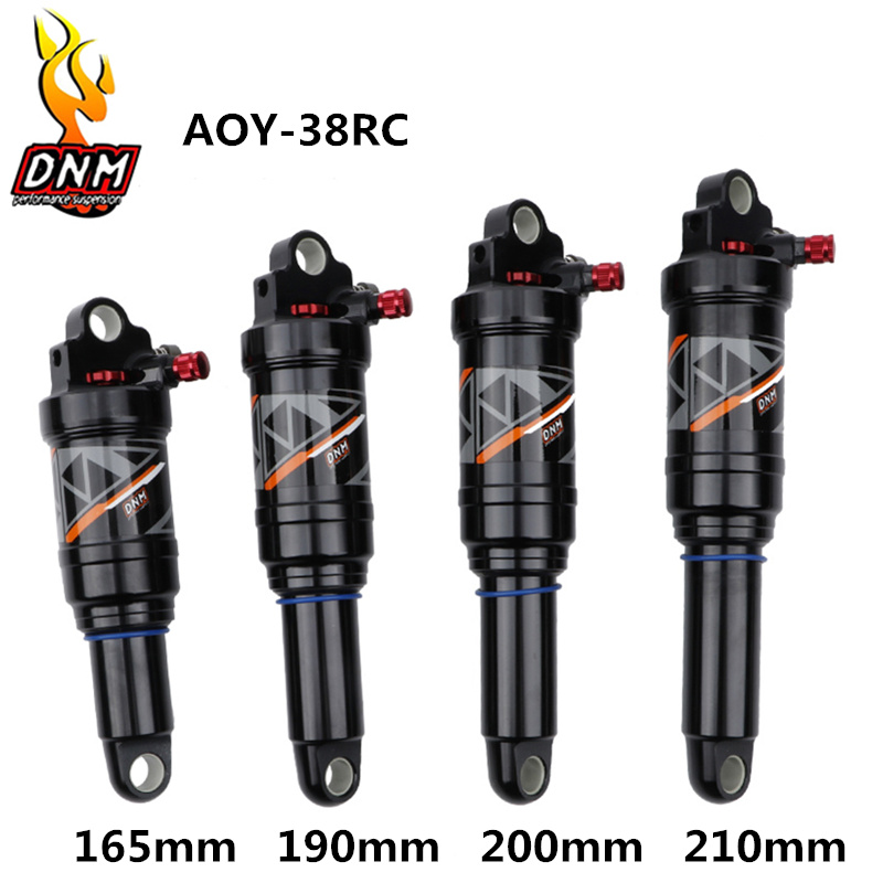 DNM AOY-36RC Mountain Bike Air Rear Shock with Lockout 165x35mm 4-System Gold #ST1475