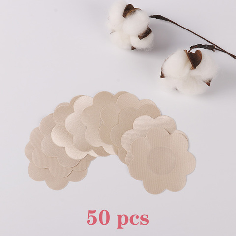 50pcs Women's Invisible Breast Lift Tape Overlays on Bra Nipple Stickers Chest Stickers Adhesive Nipple Cover 5/10/25 pairs 2022 ► Photo 1/6