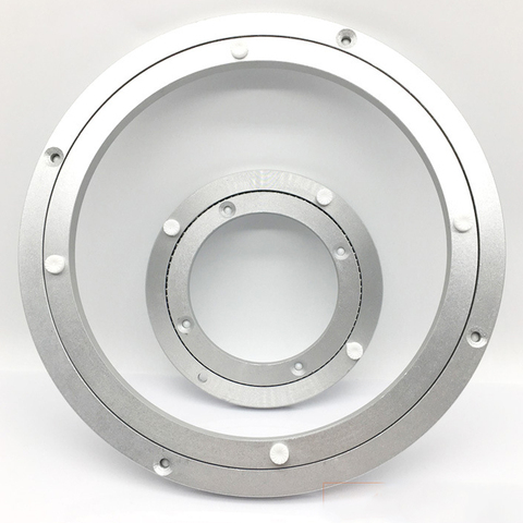Aluminium Rotating Turntable Bearing Turn Table Round Swivel Plate For Table Turntable Restaurant Universal Glass Turntable Base ► Photo 1/6