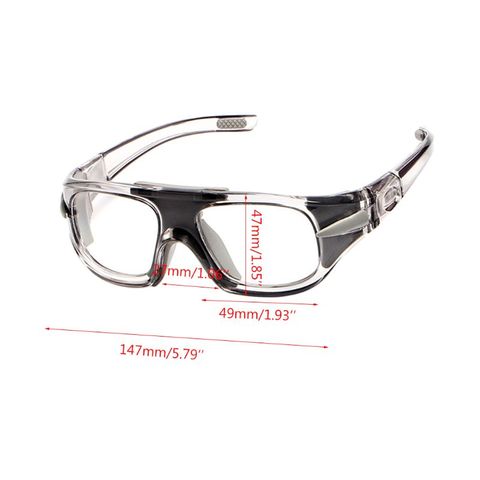 Sports Glasses Basketball Football Protective Eye Safety Goggles Optical Frame Removable Mirror Legs Myopia G99D ► Photo 1/5