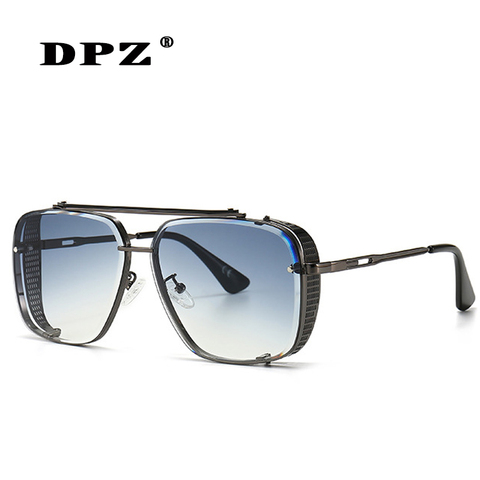 2022 PUNK Mach six Style Gradient Sunglasses women Fashion Men Vintage Brand Design uv400 Sun Glasses Oculos De Sol ► Photo 1/6