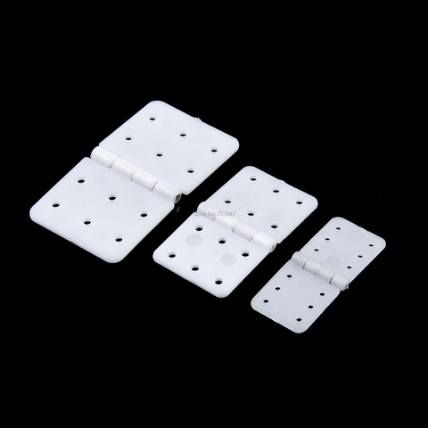 20pcs 30pcs 40pcs Nylon & Pinned Hinge 20x36mm / 16x29mm / 12x24mm For RC Airplane Plane Parts Model Replacement ► Photo 1/6