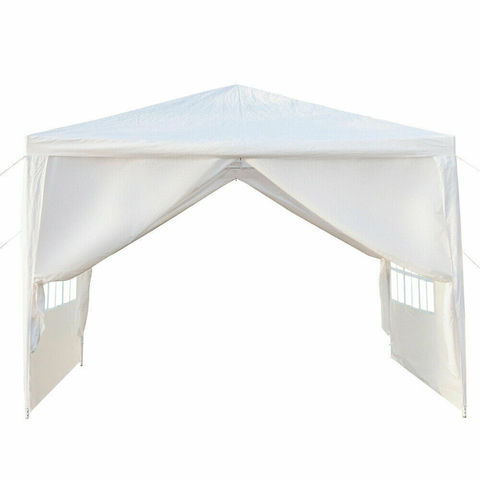 10'x10' Party Tent Outdoor Heavy Duty Gazebo Wedding Canopy W/4 Side Walls ► Photo 1/1