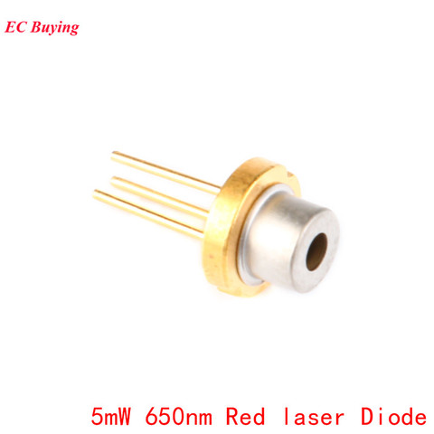 5pcs 5mW 650nm Red Laser Diode Sensor Laser Module 650NM Diodes DIY 5MW LED Electronics Design ► Photo 1/4