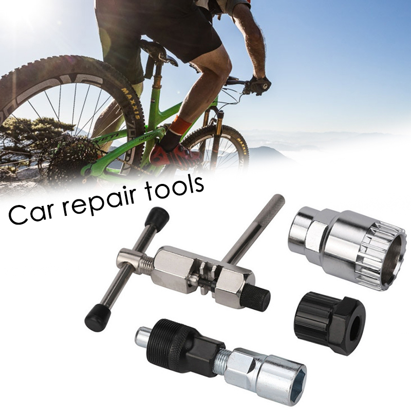 4 in 1 Remove Repair Tool for Mountain Bicycle Bike Crank Wheel Puller Pedal 