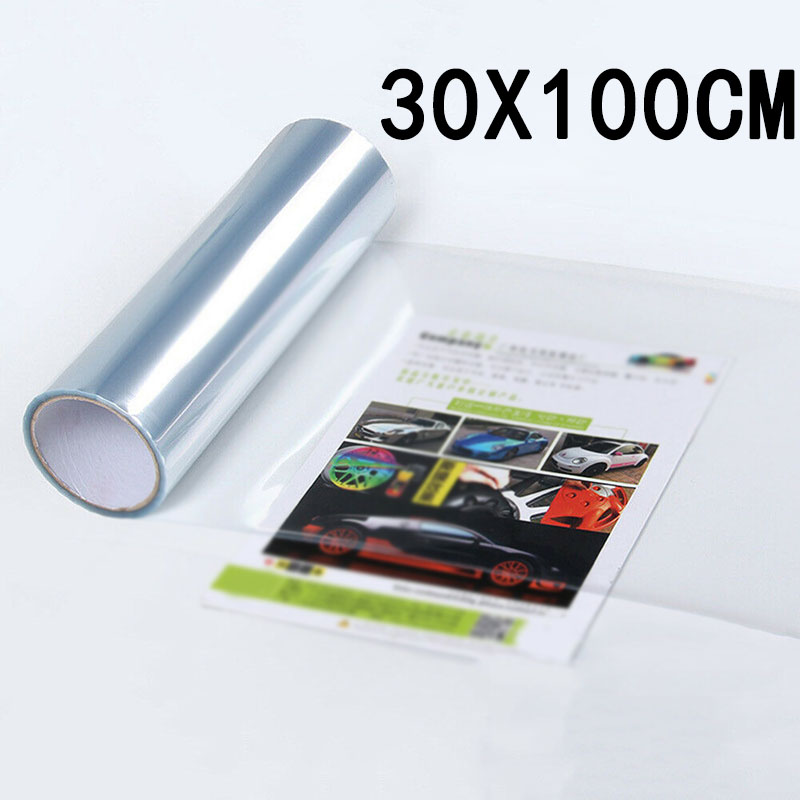Transparent 100*30cm Car Headlight Lamp Protector Film DIY Vinyl Wrap Sheet High Quality Auto Headlight Protective Film Stickers ► Photo 1/4