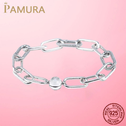 2022 Hot Fashion 925 Sterling Silver Original Me Bracelet Fit Brand Me Charm Beads Fashion DIY Jewelry For Women Gift ► Photo 1/4